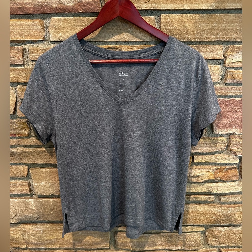 Girlfriend Collective V-Neck Shirt